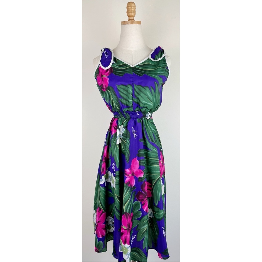 Royal Creations Hawaii Tropical Floral Dress